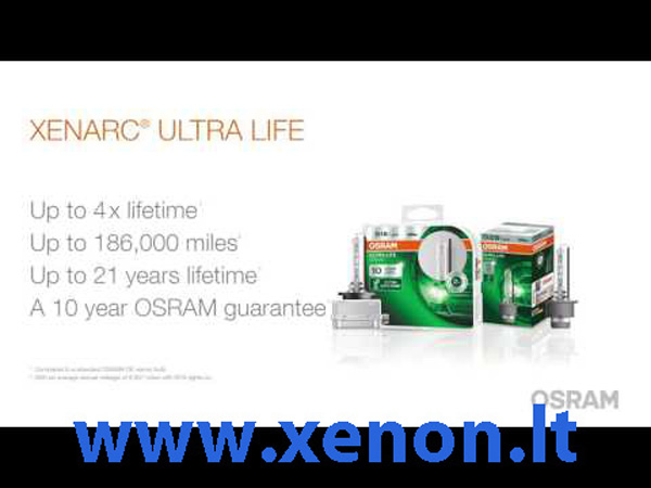 D4S XENON lemputės OSRAM Ultra Life 2vnt-2