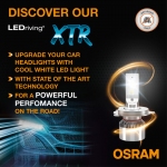 LED OSRAM H4 lemputės XTR 64193DWXTR-2