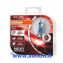 OSRAM H4 Night Breaker LASER +150 lemputės-1