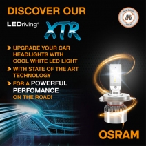LED OSRAM H4 lemputės XTR 64193DWXTR-2