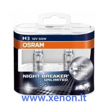 OSRAM H3 NIGHT BREAKER UNLIMITED lemputės-1