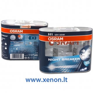 OSRAM H1 Night Breaker lemputės