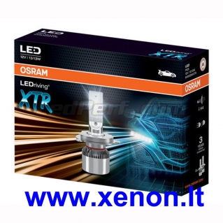 LED OSRAM H4 lemputės XTR 64193DWXTR