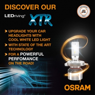 LED OSRAM H4 lemputės XTR 64193DWXTR