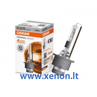 D2R XENON lemputė OSRAM ORIGINAL 4m. garantija 66250 P32d-3