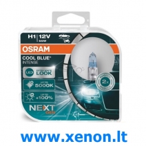 OSRAM H1 5000K +100% Cool Blue Intense NEXT Gen lemputės-1