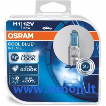 OSRAM H1 Cool Blue Intense CBI lemputės-1