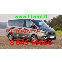NUOMA keleivinio mikroautobuso FORD Tourneo Custom Transit 2023m mikroautobusas AUTOMATAS-1