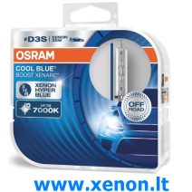 D3S OSRAM Cool Blue Boost 7000K 2vnt XENON lemputės-1