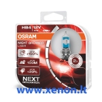 OSRAM HB4 9006 Night Breaker LASER +150 lemputės 9006NL-HCB-1