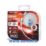 OSRAM H11 Night Breaker LASER +150 lemputės 2vnt 64211NL-HCB-1