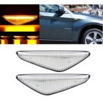 BMW E70 F25 LED Posūkiai tamsūs šviesūs-2