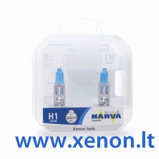 NARVA H1 Xenon Look 85W + W5W lemputės