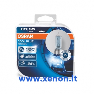 OSRAM H11 Cool Blue Intense lemputės