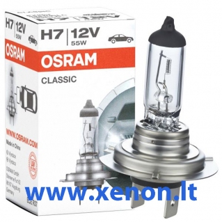 OSRAM H7 CLASSIC 64210CLC lemputė