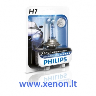 PHILIPS H7 BlueVision ultra lemputė