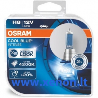 OSRAM H8 Cool Blue Intense lemputės