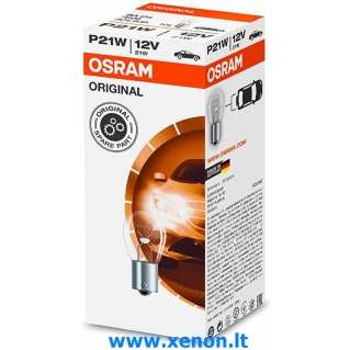 OSRAM halogeninė lemputė BA15s / P21W