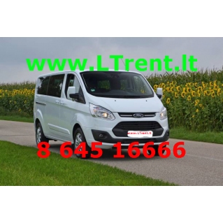 NUOMA keleivinio mikroautobuso FORD Transit Custom 2017m keleivinis mikroautobusas