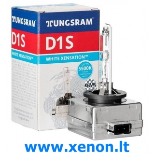 D1S TUNGSRAM +20% Xensation White 5500K XENON lemputė