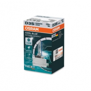 D3S OSRAM 6200K +150% Cool Blue Intense XENON lemputė