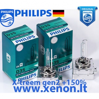 D3S XENON lemputė 150 PHILIPS X-Treem Vision