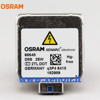 D8S XENON lemputė OSRAM ORIGINAL 4m garant